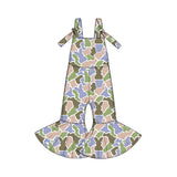 Preorder MOQ 5 pcs Each Style Easter Bunny Camo Kids Matching Clothes
