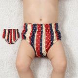 SS0313 Star Stripe Newborn Baby Diaper Bummie