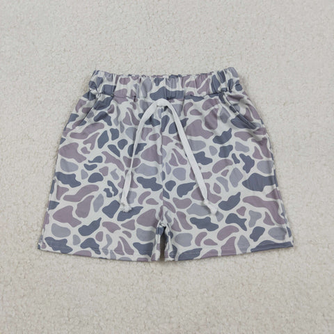 US Warehouse SS0140 Grey Camo Boy's Shorts