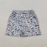 SS0140 Grey Camo Boy's Shorts