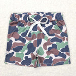 SS0141 Green Camo Boy's Shorts