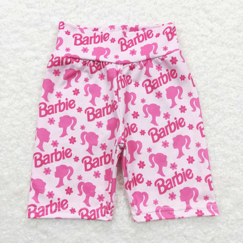 SS0143 Barbie Pink Girls Shorts Style