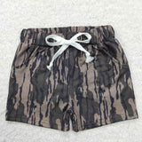 BSSO0922 Daddy's Hunting buddy Camo Boys Shorts Set