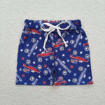 SS0205 Car Star Boy's Shorts