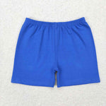 SS0276 Cotton blue Boys Shorts Style