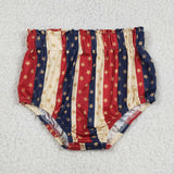 SS0313 Star Stripe Newborn Baby Diaper Bummie