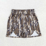 SS0360 Camo Fashion Girls Shorts