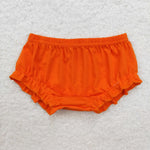 GBO0430 Flower Orange Girls Bummie Set