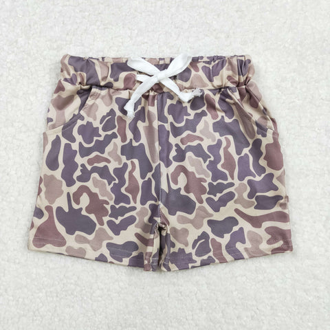 SS0372 Hunting Camo Boy's Shorts