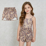 SS0373 Hunting Camo Girl's Shorts