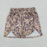 SS0373 Hunting Camo Girl's Shorts