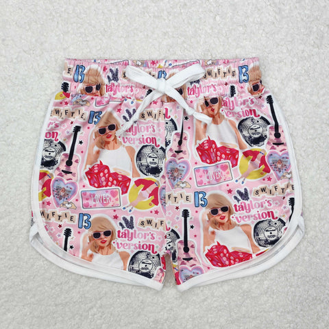 SS0418 Singer Star Girl's Sports Shorts