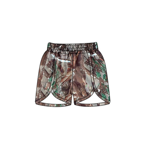 Preorder 01.22 SS0436 Hunting Camo Girl's Sports Shorts