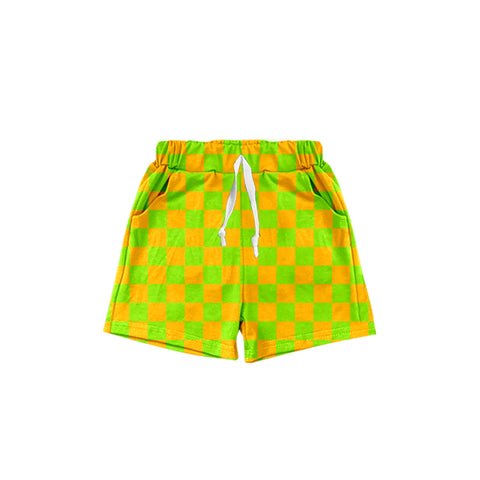 Preorder 01.26 Plaid Green Boy's Shorts