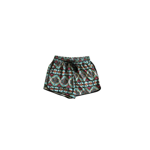 Preorder 03.02 SS0449 Western Pattern Girl's Sports Shorts