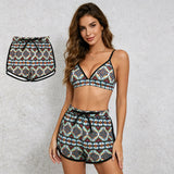SS0452 Western Pattern Adult's Sport Shorts