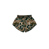 Preorder SS0465 Hunting Camo Yoga Girl's Sports Shorts