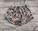 Preorder SS0465 Hunting Camo Yoga Girl's Sports Shorts