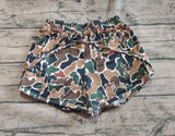 Preorder SS0465 Hunting Camo Yoga Girl's Sports Shorts