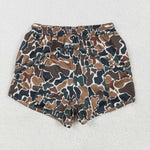 SS0469 Hunting Camo Yoga Adult's Sport Shorts