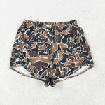 SS0469 Hunting Camo Yoga Adult's Sport Shorts