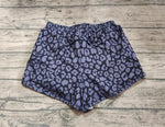 Preorder SS0471 Leopard Black Yoga Adult's Sport Shorts