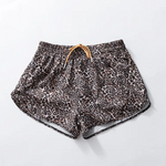 Preorder SS0480 Leopard Yoga Girl's Sports Shorts