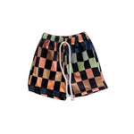 Preorder 04.07 SS0517 Colorful Plaid Boy's Shorts