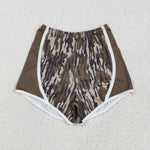 SS0528 Hunting Camo Girl's Sports Shorts