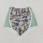 SS0529 Hunting Camo Girl's Sports Shorts