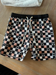 Preorder 04.11 SS0531 Cartoon Mouse Plaid Boy's Shorts