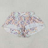 SS0582 Football Leopard Girl's Sports Shorts