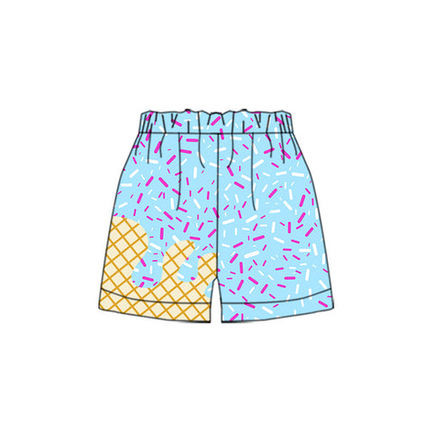 Preorder 06.10 SS0609 Ice Gream Drip Boy's Shorts