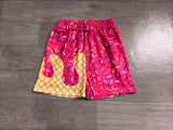 Preorder Samples SS0636 Ice Cream Drip Sprinkles Pink Boy's Shorts