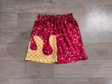 Preorder Samples SS0638 Ice Cream Drip Sprinkles Red Wine Boy's Shorts