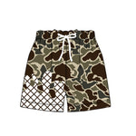 Preorder 10.06 MOQ 5 pcs SS0650 Hunting Ice Cream Drip Camo Boy's Shorts