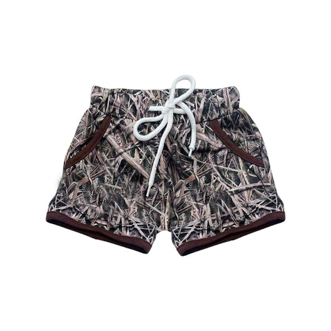 Preorder 10.20 MOQ 5 pcs SS0674 Hunting Camo Boy's Shorts