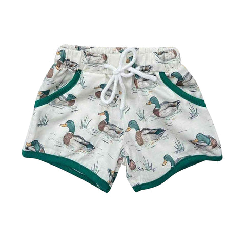 Preorder 10.20 MOQ 5 pcs SS0677 Mallard Ducks Boy's Shorts