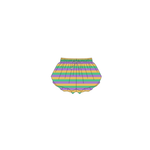 10.10  Pre-order SS0685 baby girls Mardi Gras stripe shorts