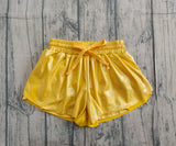 Preorder Samples SS0687 Gold Mardi Gras Sports Girl's Shorts