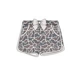 Preorder Samples SS0688 Hunting Camo Bows Sports Girl's Shorts