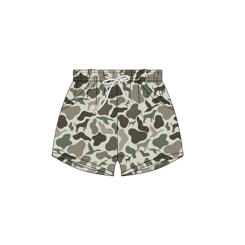Preorder 11.17 MOQ 5 pcs Hunting Dog Bows Sports Boy's Shorts