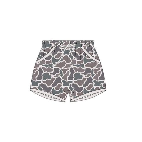 Preorder 11.17 MOQ 5 pcs Hunting Camo Boy's Shorts