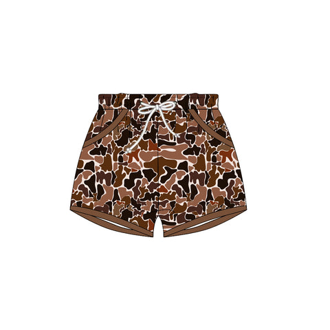 Preorder 11.17 MOQ 5 pcs Hunting Camo Boy's Shorts