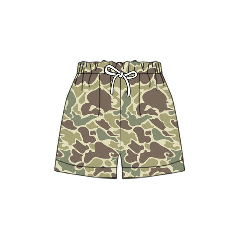 Preorder 11.20 MOQ 5 pcs SS0696 Hunting Camo Boy's Shorts