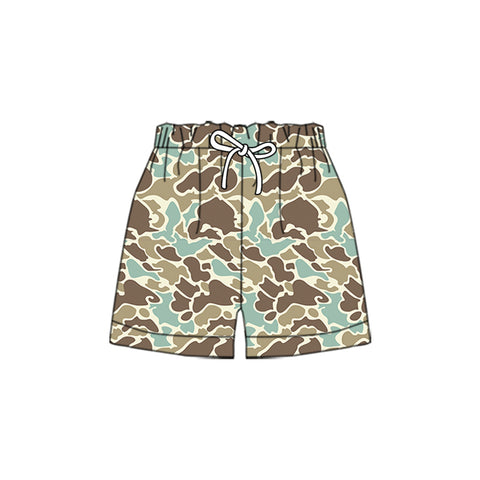 Preorder 11.20 MOQ 5 pcs SS0697 Hunting Camo Boy's Shorts