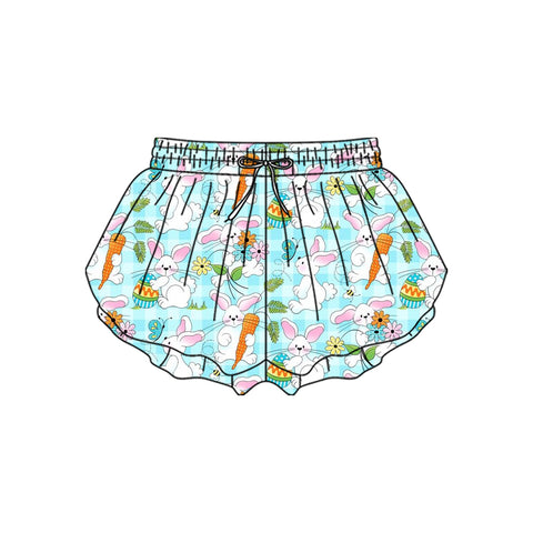 Preorder 11.20 MOQ 5 pcs SS0715 Easter Rabbit Yoga Girl's Shorts
