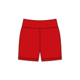 Preorder 11.24 MOQ 5 pcs GLS0039 Solid Color Red Square Collar Yoga Girls Set