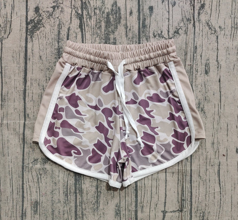 Preorder Samples SS0738 Hunting Camo Girl's Sports Shorts
