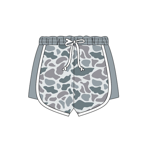 Preorder 12.06 MOQ 5 pcs SS0740 Hunting Camo Girl's Sports Shorts